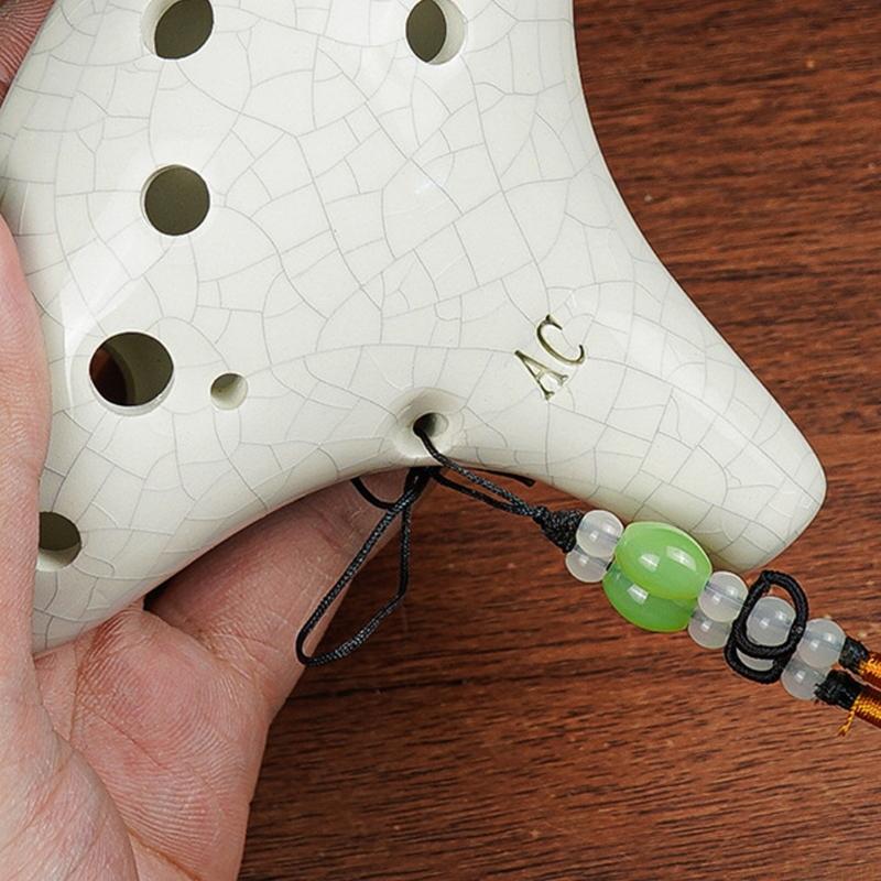 Ocarina Ceramic - M5TC Profesyonel 12 Delikli Seramik Ocarina