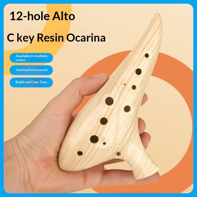 YENI 12 Delikli Ocarina Enstrü - Ocarina Ceramic incelemesi ve fiyatı