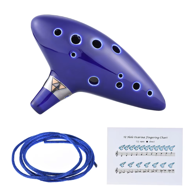 12 Delikli Ocarina Seramik Alt - Ocarina Ceramic incelemesi ve fiyatı