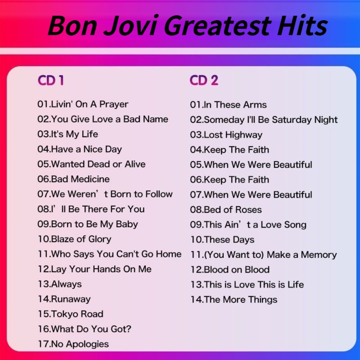 Bon Jovi Greatest Hits The Ult - Audio Music Only incelemesi ve fiyatı