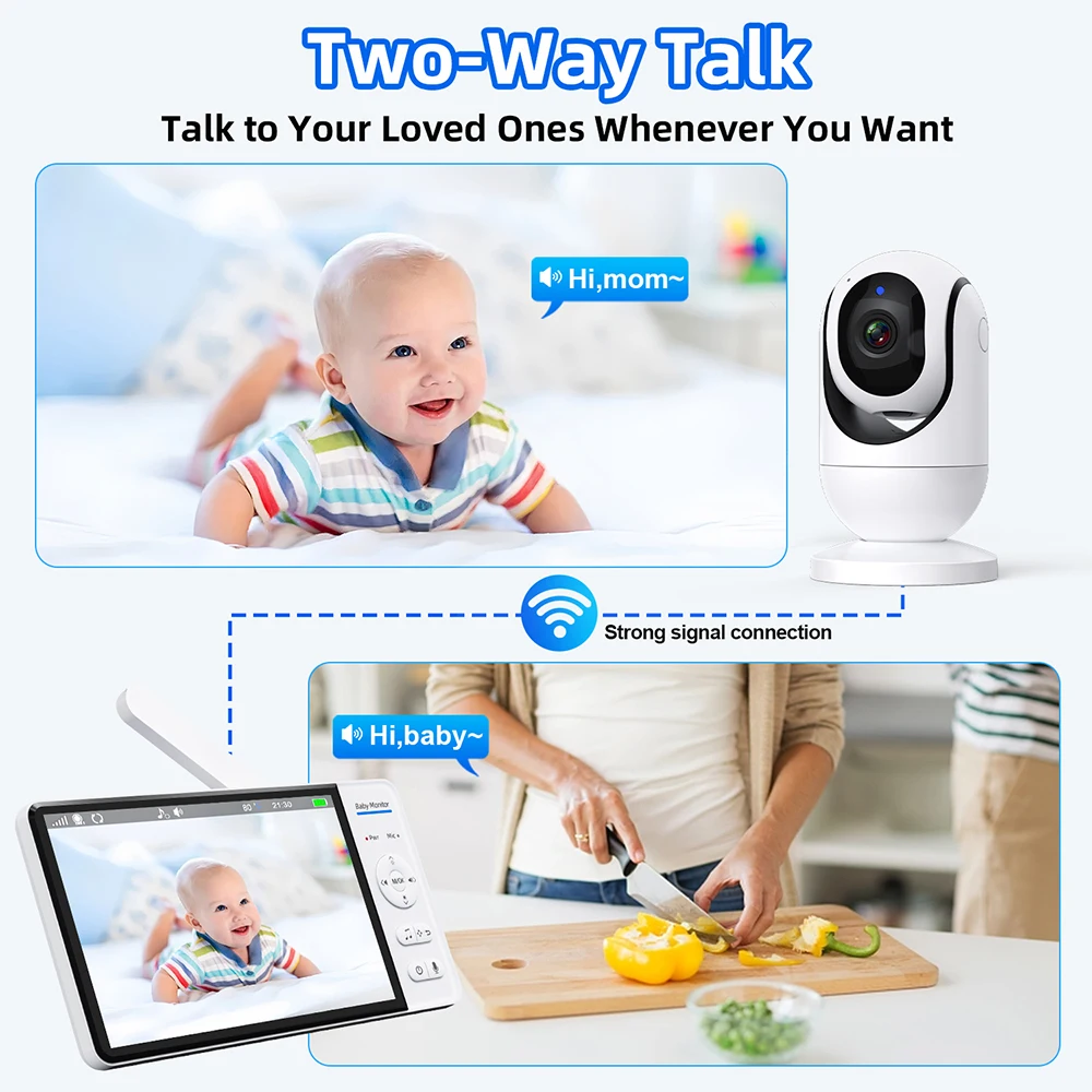 Hiçbir WiFi 7 Inç Bebek Monitö - Audio Music Videos incelemesi ve fiyatı