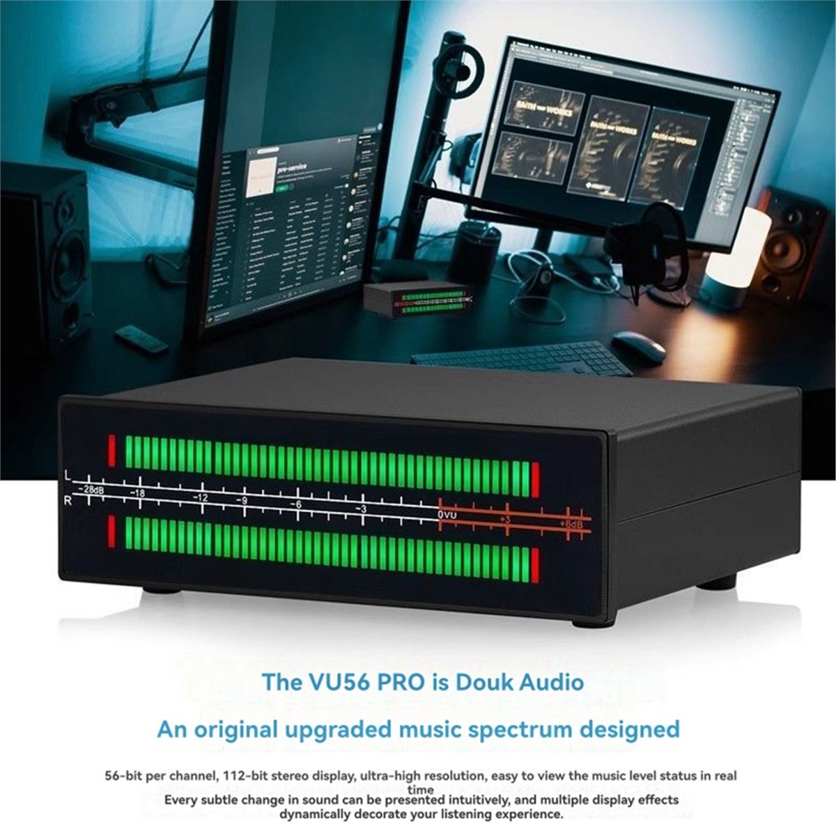 A40I VU56-PRO Çift Kanallı Müz - Music Audio Pro incelemesi ve fiyatı