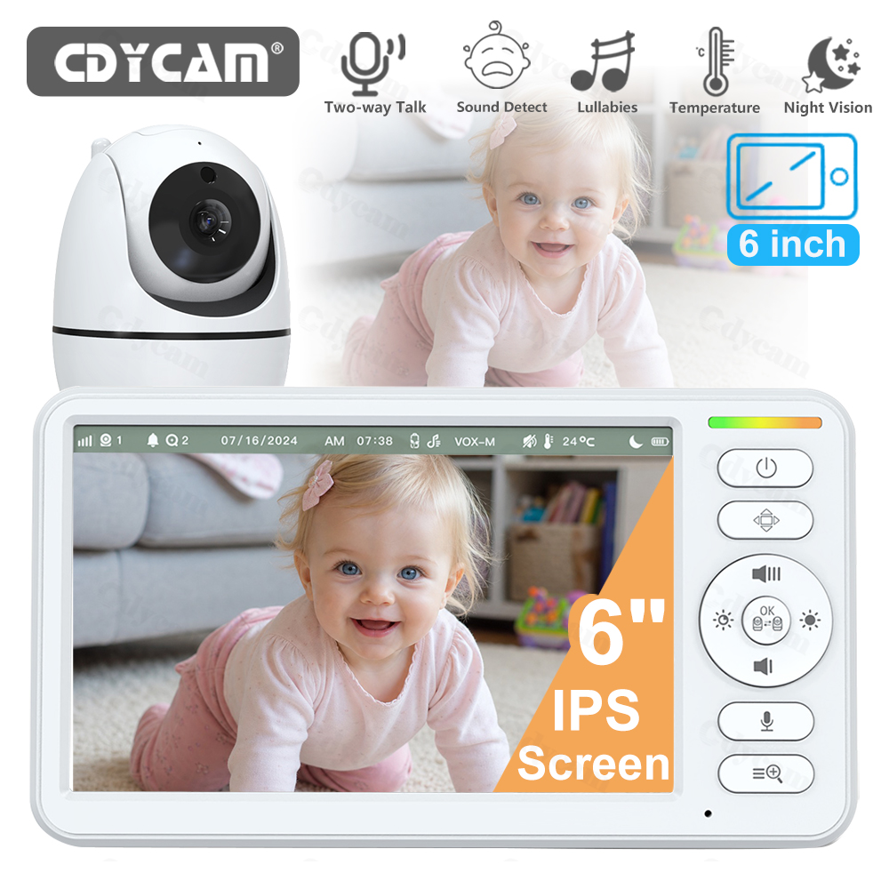 6 İnç Bebek Monitörü WiFi Olma - Audio Music Kids incelemesi ve fiyatı